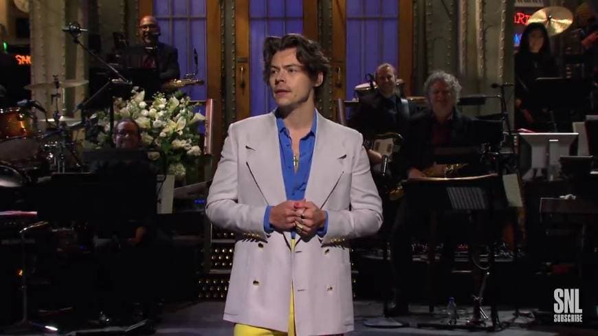 Fashion Harry Styles Monologue on SNL