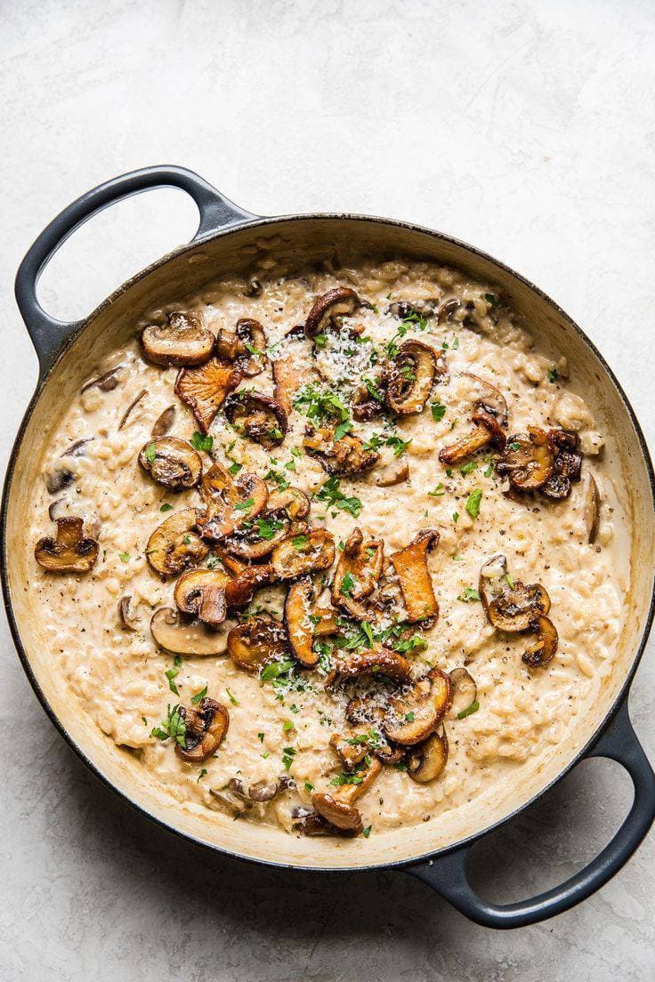 Moda Mushroom risotto