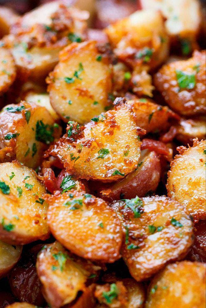 Moda Garlic parmesan potatoes