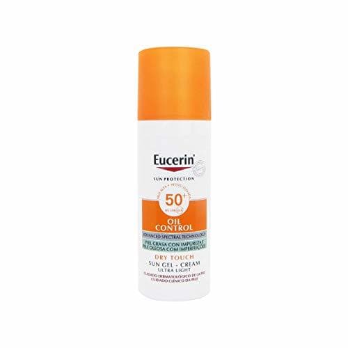 Belleza Eucerin sun oil control gel crème toucher sec 50ml