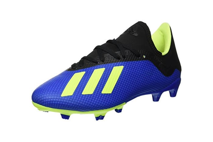 Moda adidas X 18.3 FG, Zapatillas de Fútbol para Hombre, Azul