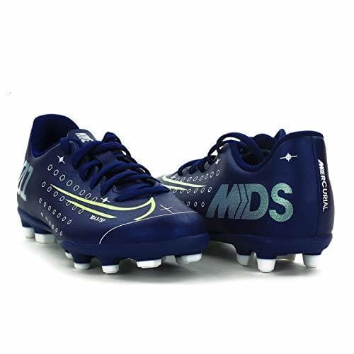 Moda Nike JR Vapor 13 Club MDS FG/MG, Botas de fútbol Unisex niño,