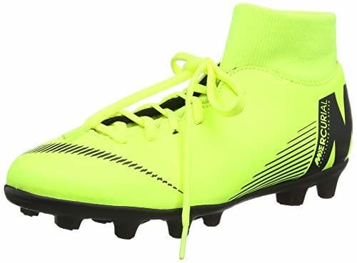 Moda Nike Superfly 6 Club MG, Zapatillas de Fútbol Unisex Adulto, Verde