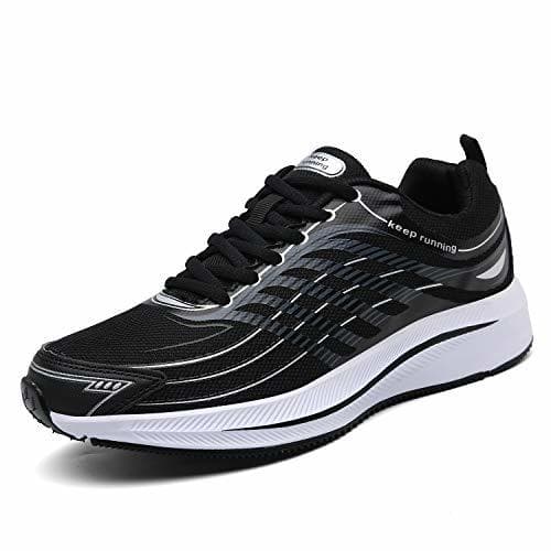 Moda SOLLOMENSI Walking Zapatillas para Hombre Deporte y Aire Libre Calzados para Correr