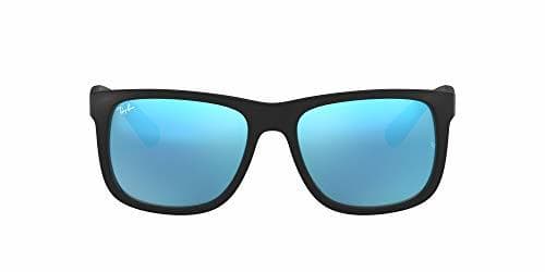 Fashion Ray-Ban Justin RB4165 - Gafas de sol Unisex, Negro