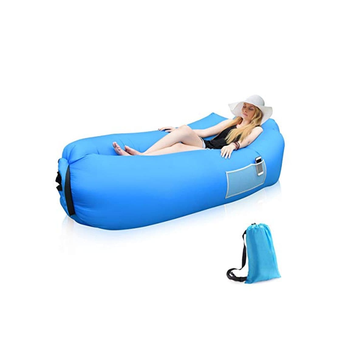 Producto Siphly Sofa Hinchable con Almohada integrada y Bolsa