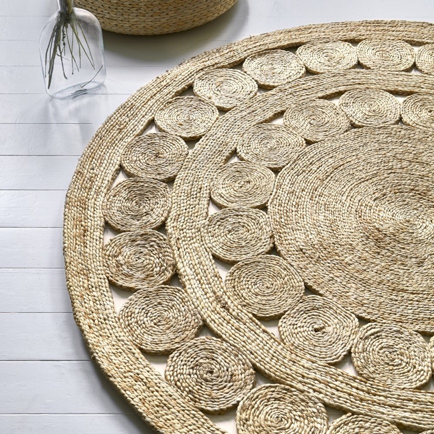 Producto Zira circular jute rugs