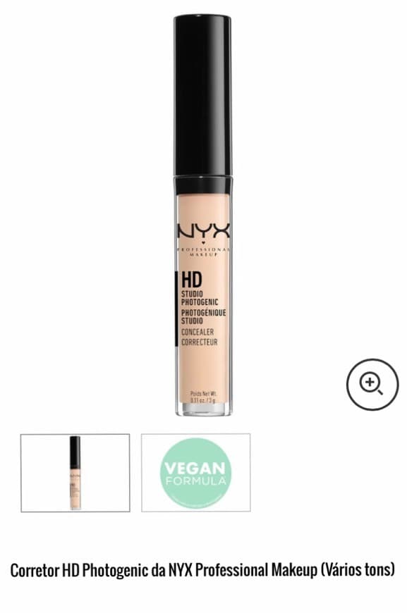 Product Corretor de olheiras NYX