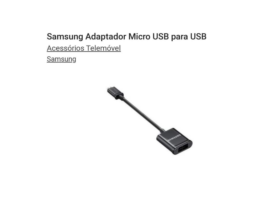 Producto Samsung Adaptador