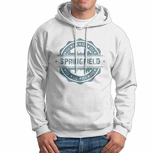 Moda Men's Springfield Missouri Hoodies Hooded Sweatshirt Pullover Sweater