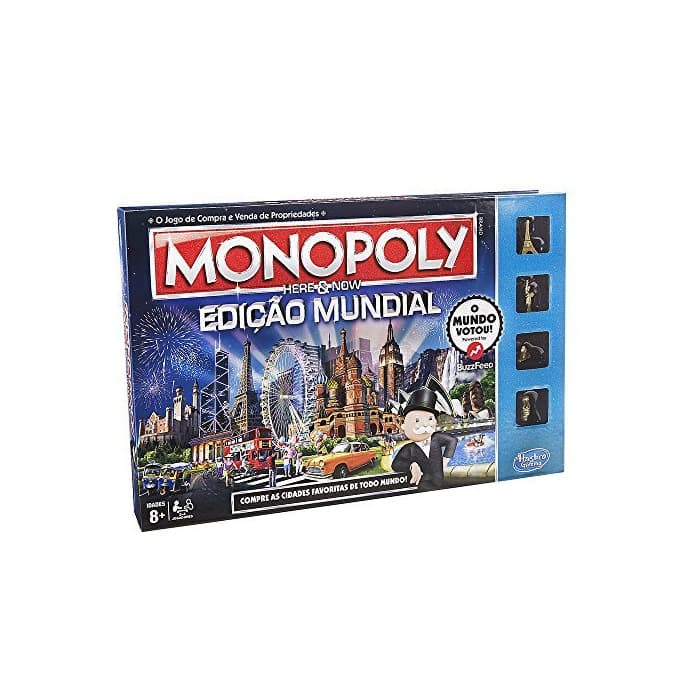 Producto Hasbro Gaming - Juego de Mesa Monopoly Edición Mundial