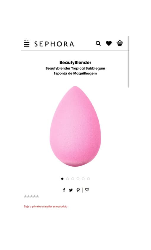 Producto Beauty blender 