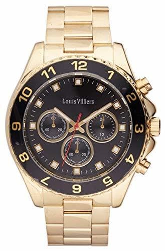 Producto Louis Villiers Reloj Analógico para Unisex Adultos de Cuarzo con Correa en