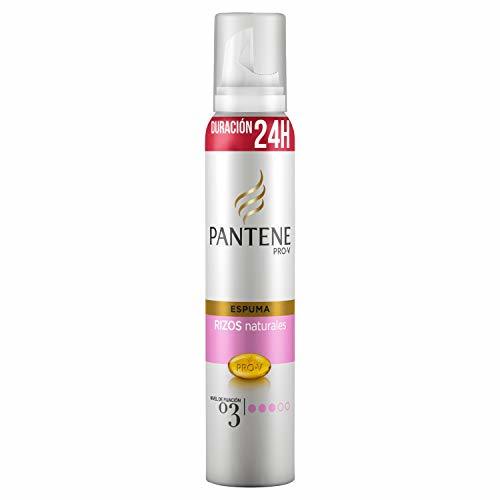 Belleza Pantene Pro-V Rizos Naturales Espuma Nivel de Fijación 3 de Larga Duración