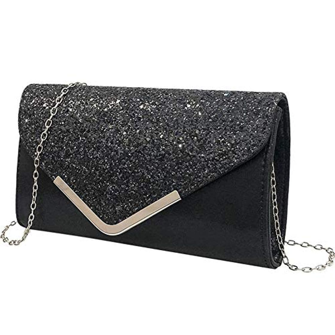 Fashion YCX Damas Embrague del Brillo del Bolso Elegante Bolso de Noche Brillante