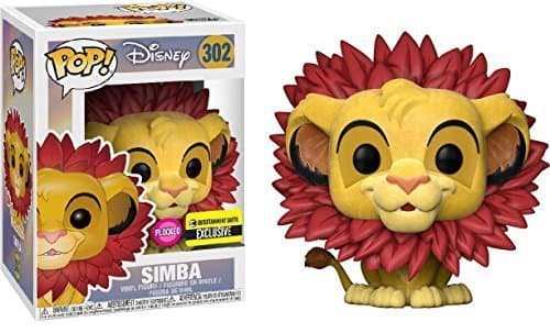 Product Figura POP Disney The Lion King Simba Flocked Exclusive