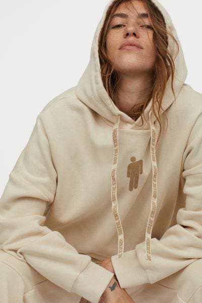 Product Sudadera Billie Eilish beige claro