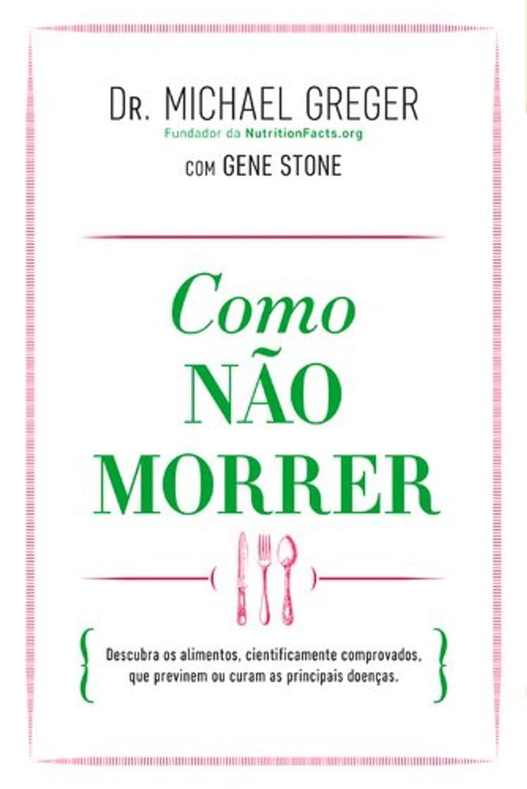 Book Como Não Morrer