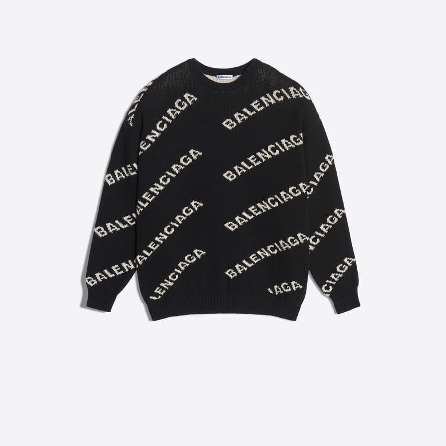 Product Balenciaga knitwear logo