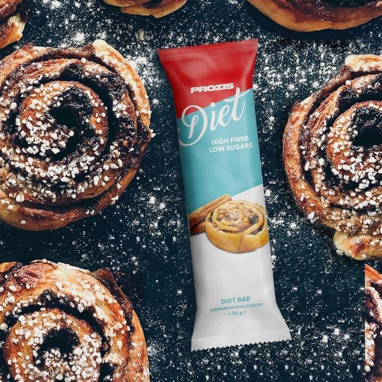 Producto Diet Bar Cinnamon Roll Flavor 35 g