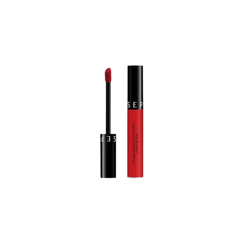 Product Batom líquido mate Sephora| Cream Lip Stain 01- Always Red