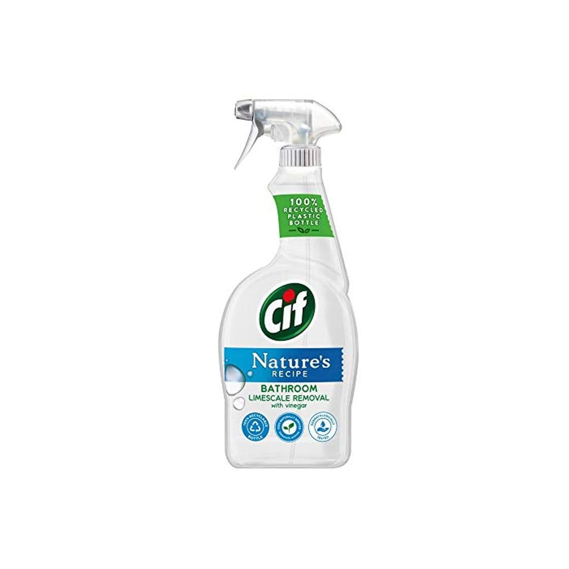 Product Cif Removes Limescale Nature's Receta Spray de limpieza