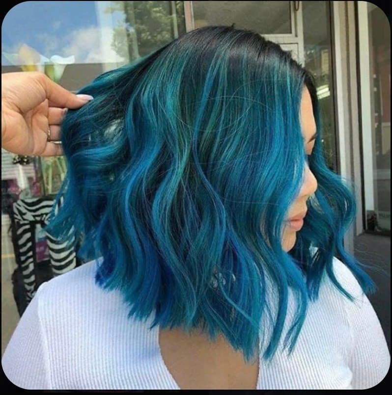 Fashion Cabelo Azul