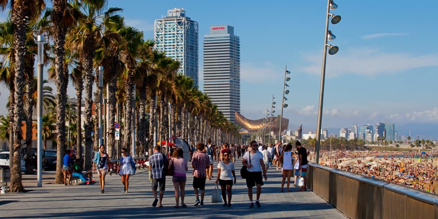 Lugar La Barceloneta