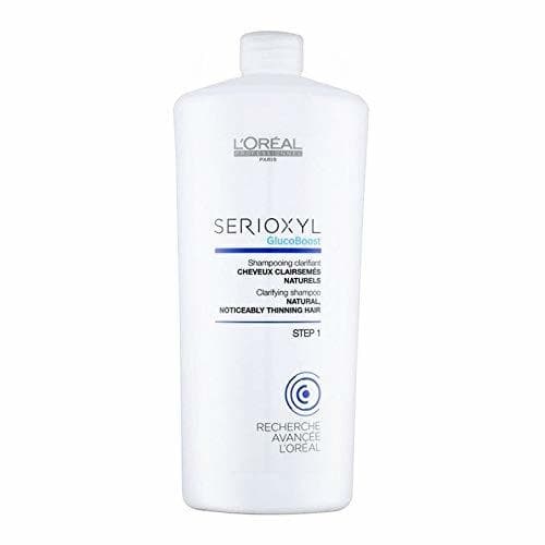 Belleza L'oreal Expert Professionnel Serioxyl Hypoalergenic Shampoo Natural Hair 1000 Ml