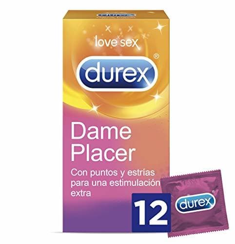 Beauty Durex Preservativos Dame Placer con Puntos y Estrías