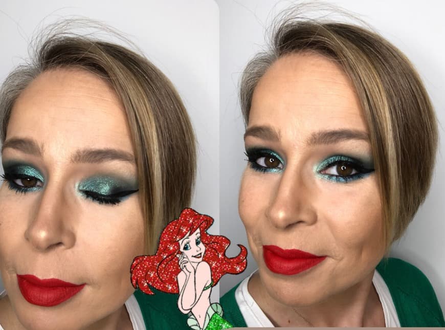 Fashion Ariel makeup