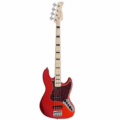 Electrónica Sire Marcus Miller V7 VINTAGE SWAMP ASH-4 BMR Bass Bright Metálico Rojo