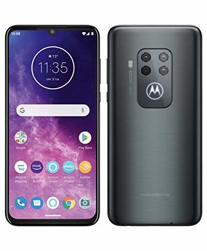 Electrónica Motorola One Zoom con Alexa Hands-Free (Pantalla 6,4" FHD+, Sistema de 4