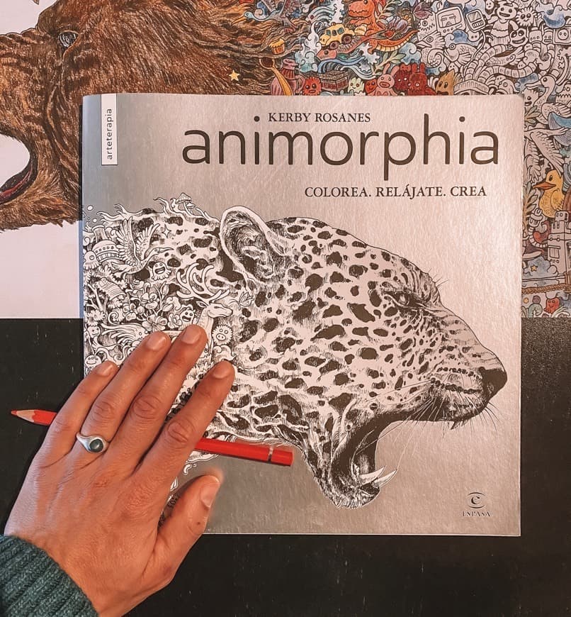 Book Libro de animales para colorear y relajarse