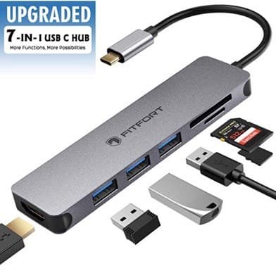 Producto Fitfort USB-C hub