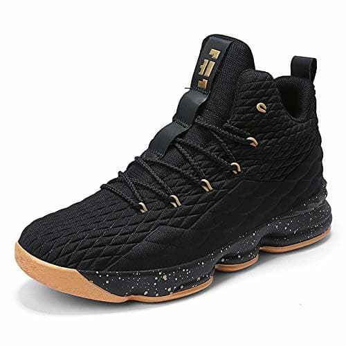 Fashion Zapatos Hombre Deporte de Baloncesto Sneakers de Malla para Correr Zapatillas Antideslizantes