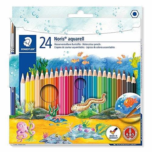 Product STAEDTLER- Noris Club aquarell 10 Estuche con 24 lápices, Multicolor