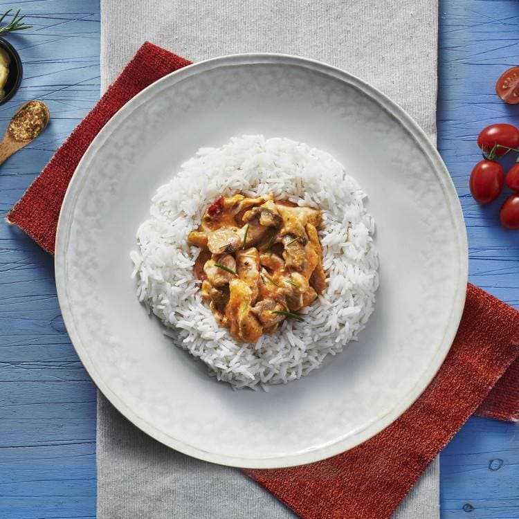 Producto Prozis Russian Creamy Chicken Stroganoff & Basmati Rice