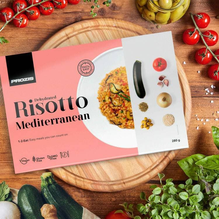 Producto Prozis Dehydrated Risotto Mediterranean