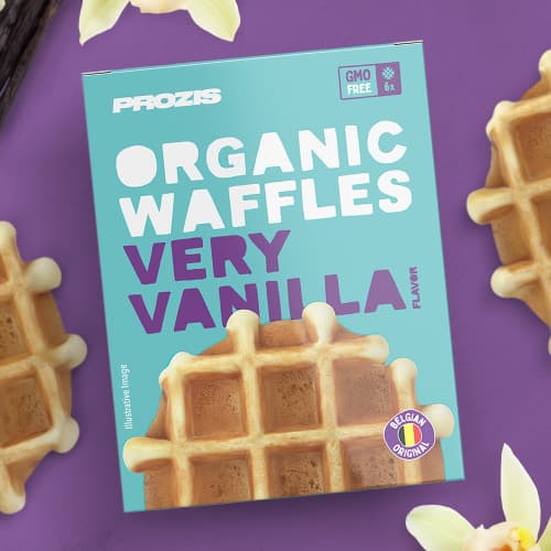 Producto Prozis Organic Very Vanilla Flavor Waffles