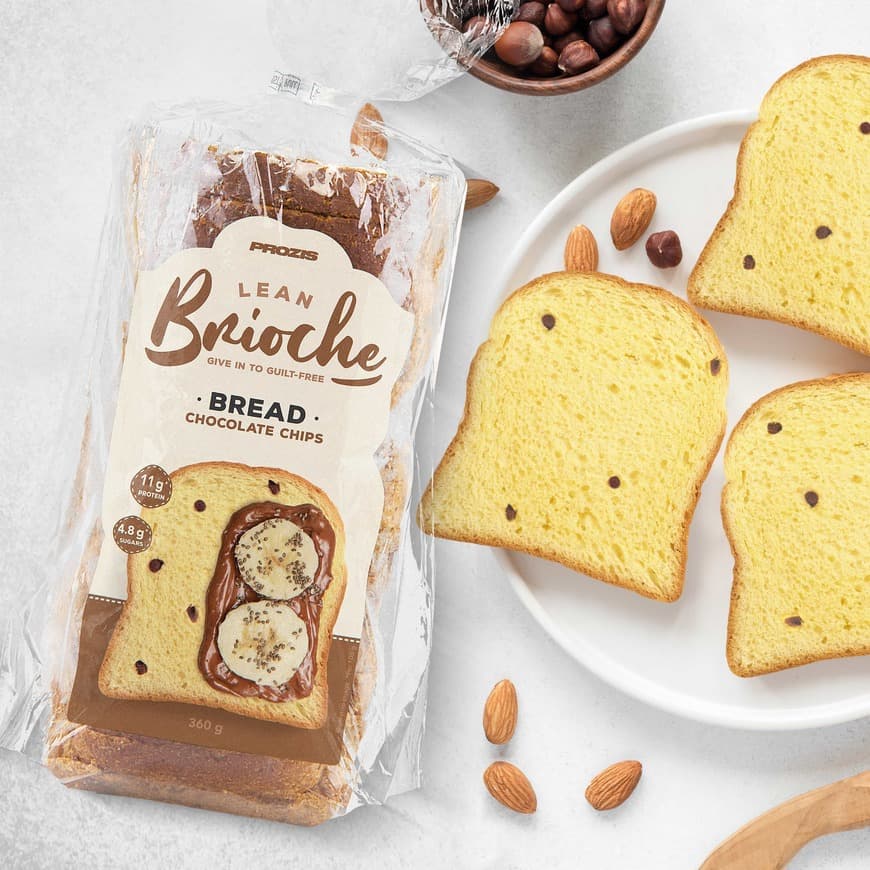 Producto Prozis Brioche Chocolate Chip Bread 