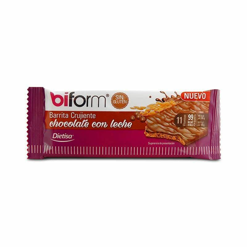 Producto Biform Barrita Crujiente Chocolate con Leche 