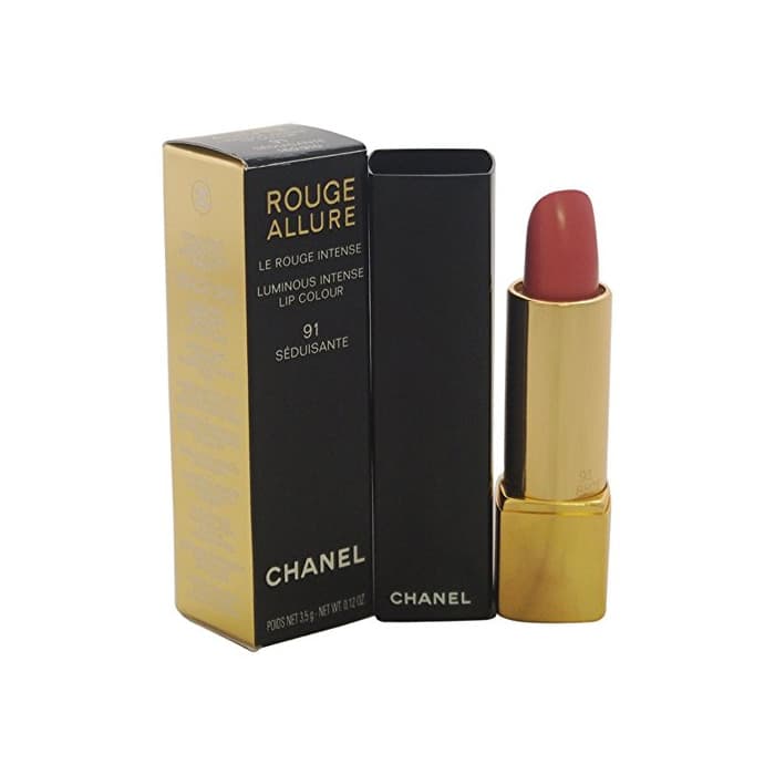 Beauty CHANEL  Barra de Labios Rouge Allure Lipstick 91 Séduisante 3.5 Gr