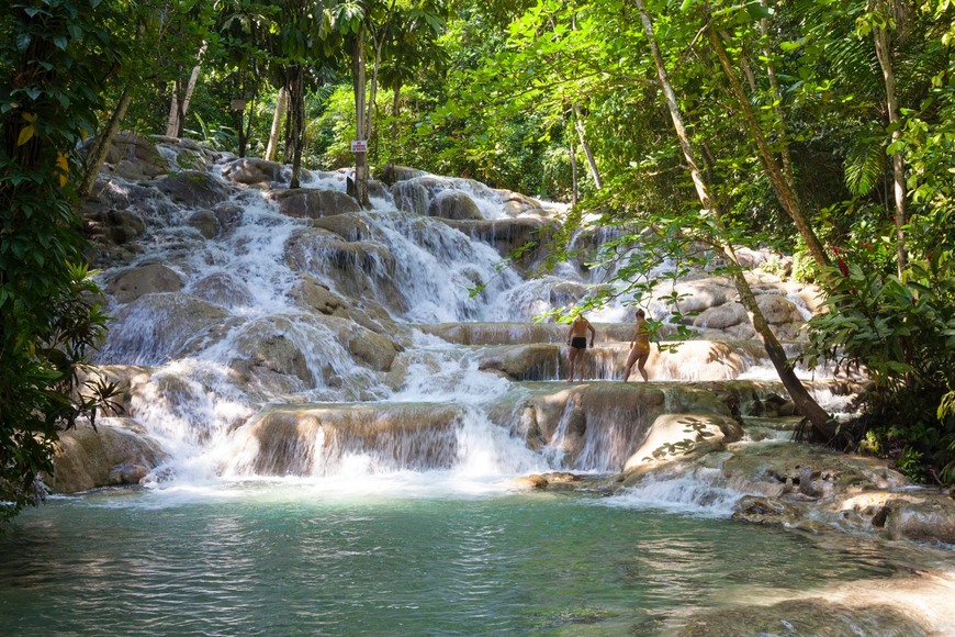 Lugar Dunn's River Falls in Jamaica