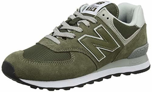 Fashion New Balance 574 Zapatillas Hombre, Verde