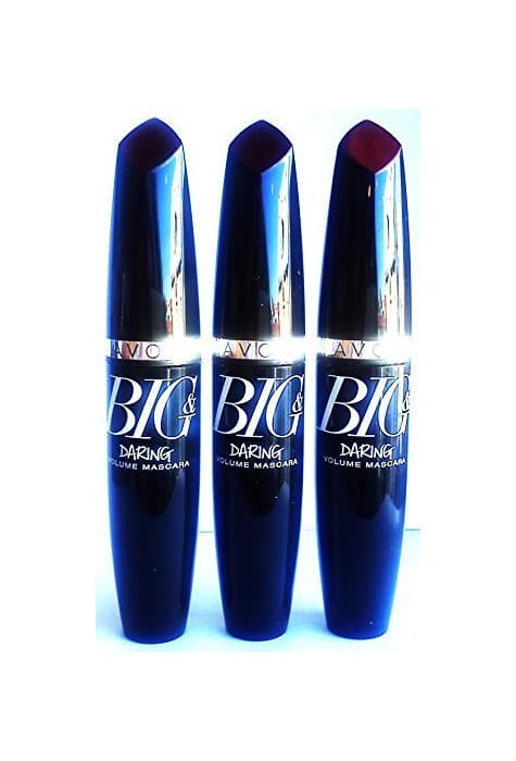 Beauty 3 x Avon Big & Daring Volumen Máscara Rímel Marrón Negro 10ml