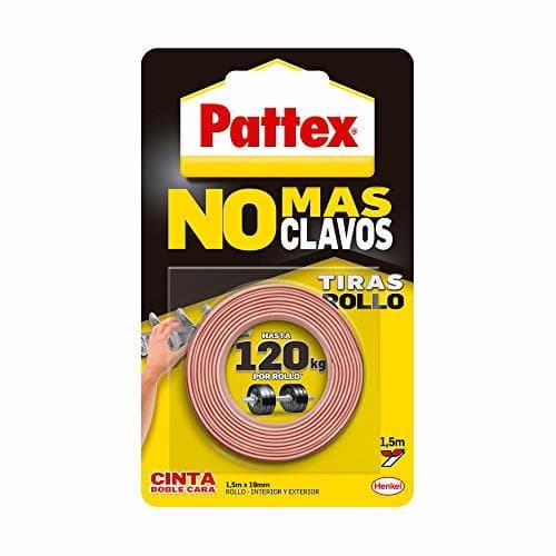 Producto Pattex  No más clavos - Rollo de cinta de doble cara