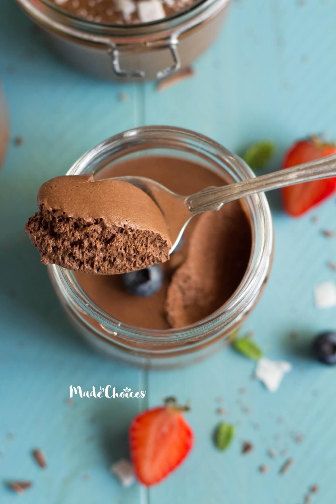 Fashion Mousse de Chocolate Vegan