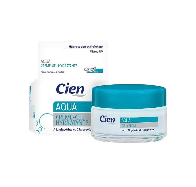 Belleza Crema Cien Aqua Hidratante con Glicerina y Pantenol