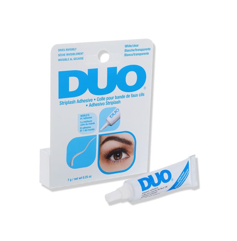 Belleza White/Clear DUO Eyelash Adhesive Waterproof Glue 7g .25oz